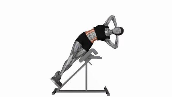 45 Degree Side Bend (Female)